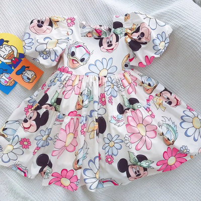 שמלת מיני מאוס – נגיעה של קסם וכיף! 🎀🐭