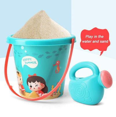 סט משחקי חוף לילדים - 18 חלקים כיף ליצירתיות וכיף בחול!
