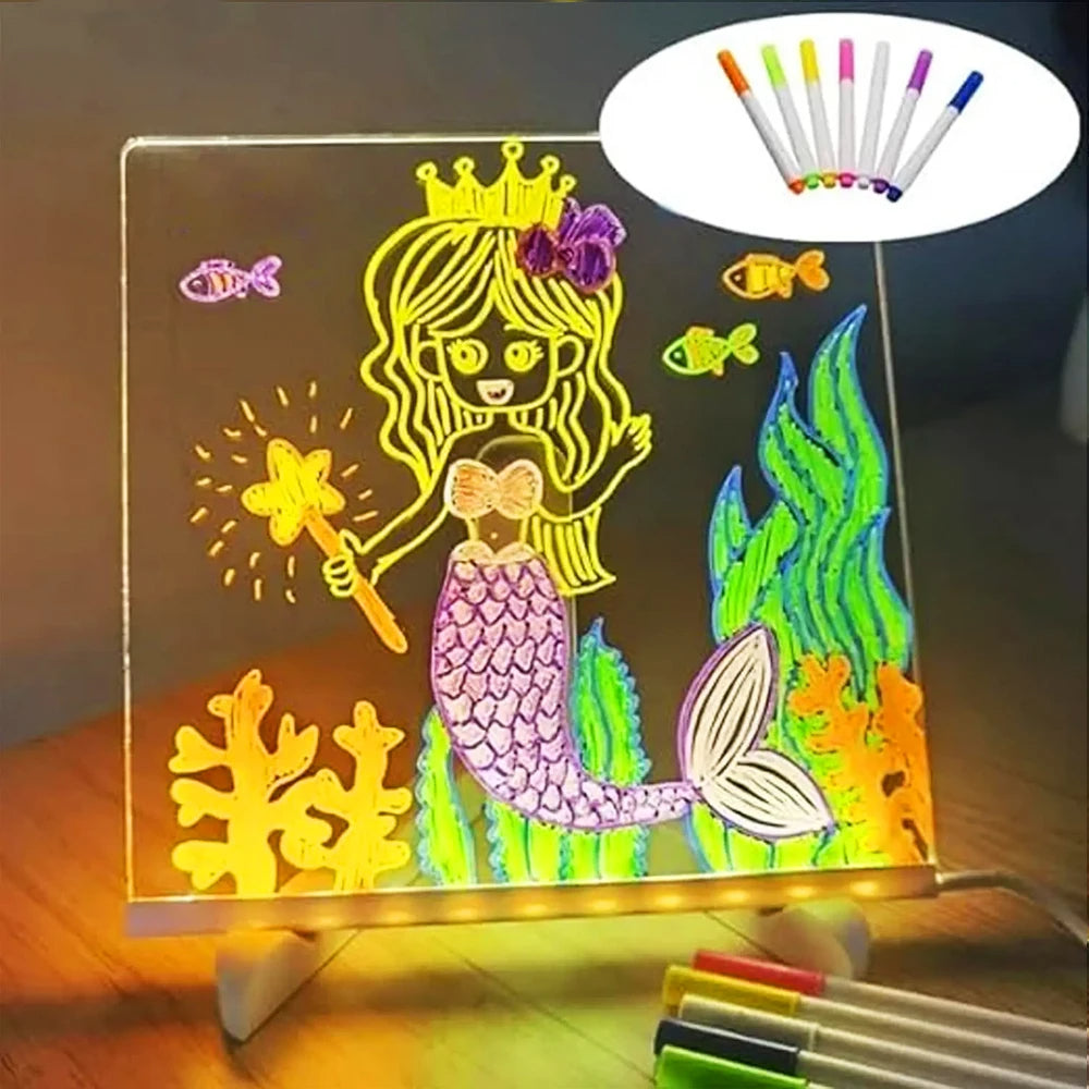 לוח אור יצירתי